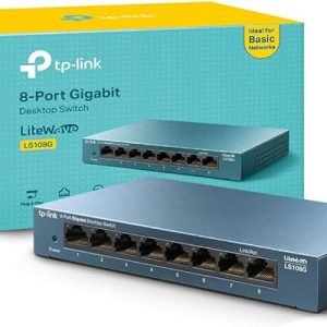 TP-Link 8 Port Gigabit Network Switch LS108G